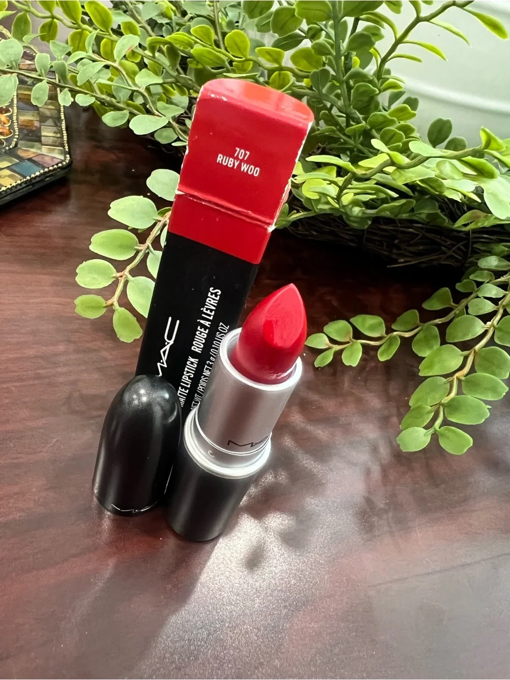 MAC Cosmetics Ruby Woo 707 Vibrant Matte Red Lipstick